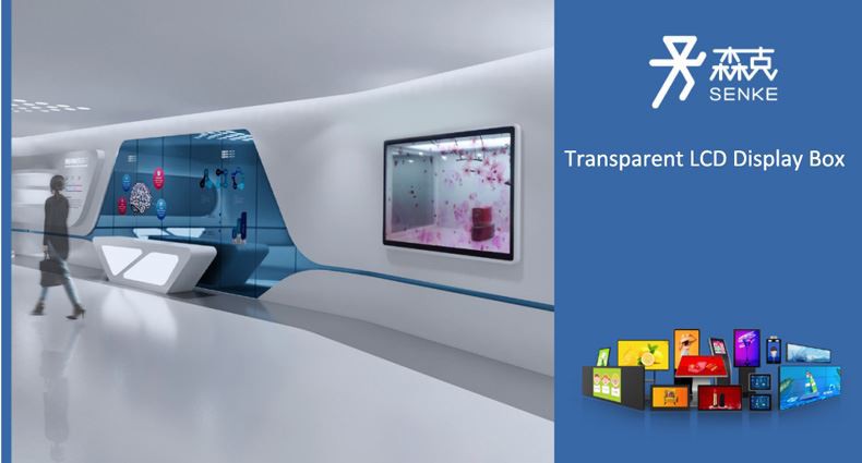 Desain Baru--Kotak Tampilan LCD Transparan