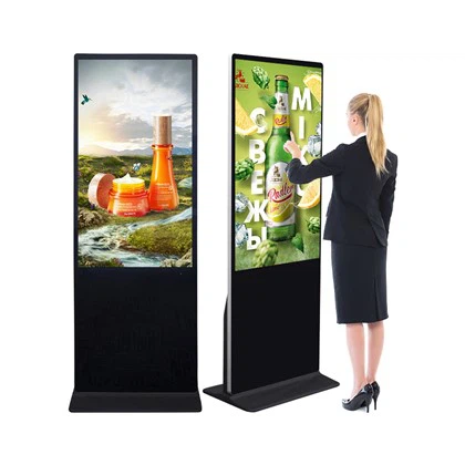 Papan Reklame Digital Lcd Berdiri Lantai