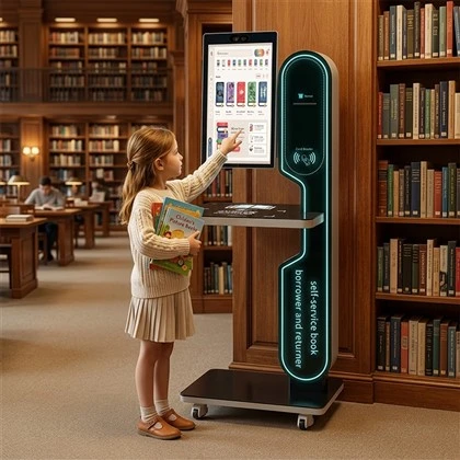 Kios Sistem Perpustakaan RFID